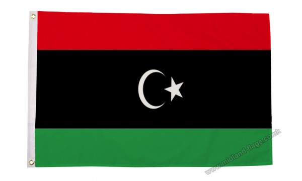 Libya New (Kingdom) 5ft x 3ft Flag - CLEARANCE